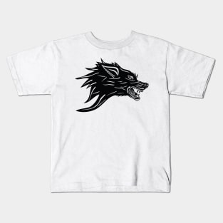 Beauty Wolf Kids T-Shirt